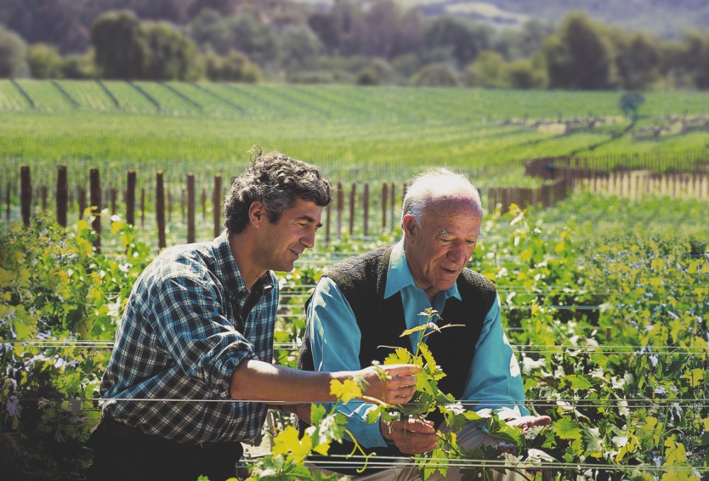 Eduardo Chadwick e Robert Mondavi