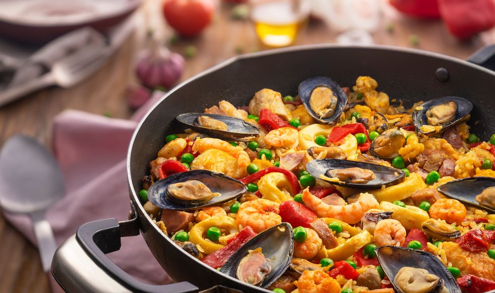 Paella de Frutos do Mar