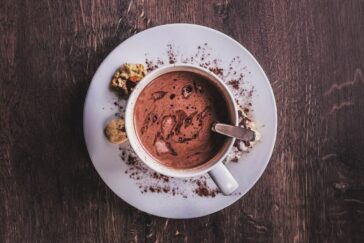 Chocolate Quente com Vinho do Porto