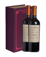 Kit 2 Vinhos El Numerado Malbec + Caixa Livro Luxo