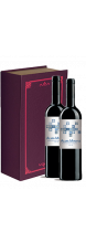 Kit 2 Vinhos Alma Minha Tinto + Caixa Livro Luxo