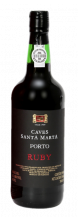 Garrafa de Vinho do Porto Caves Santa Marta Ruby