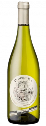 Garrafa de Vinho Claude Val Blanc 2020
