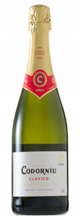 Garrafa de Espumante Cava Codorníu Clasico Brut
