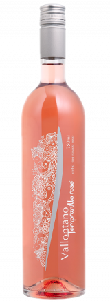 Garrafa de Vinho Rosé Vallontano Tempranillo 2020