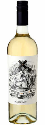 Garrafa de Vinho Cordero con Piel de Lobo Chardonnay 2021
