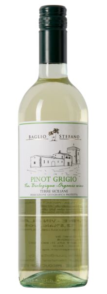 Vinho Orgânico Baglio di Stefano Pinot Grigio 2021